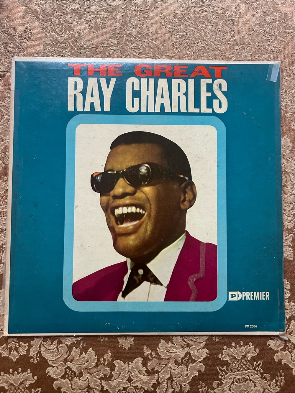 Premier Album Cover in Teal, Magenta & Black